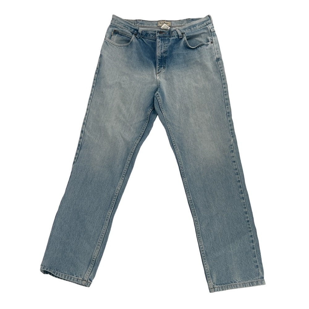 LL Bean Classic Fit Straight Leg Jeans Size 35 x 32 Men’s